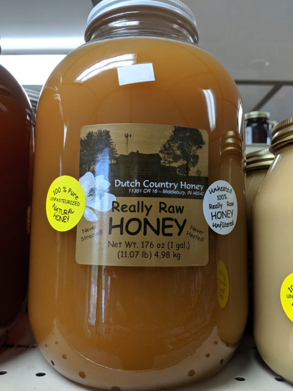 Pure Unpasteurized Honey